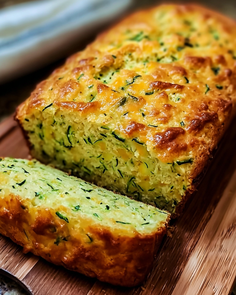 Green Onion Zucchini Cheddar Quick Bread: Irresistible Comfort Food