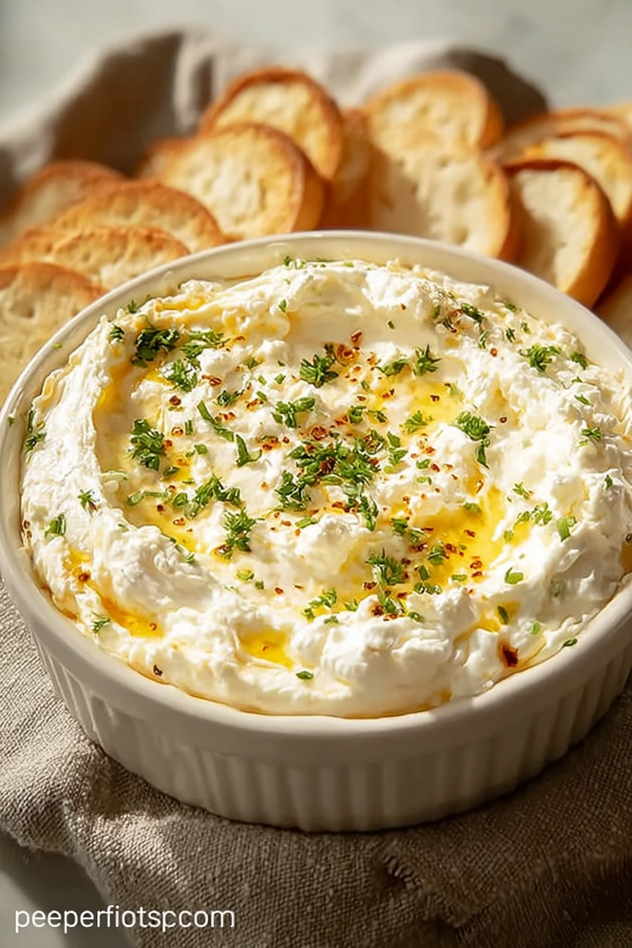 Hot Honey Cheese Dip with Whipped Goat Cheese 3 image 1777652006308