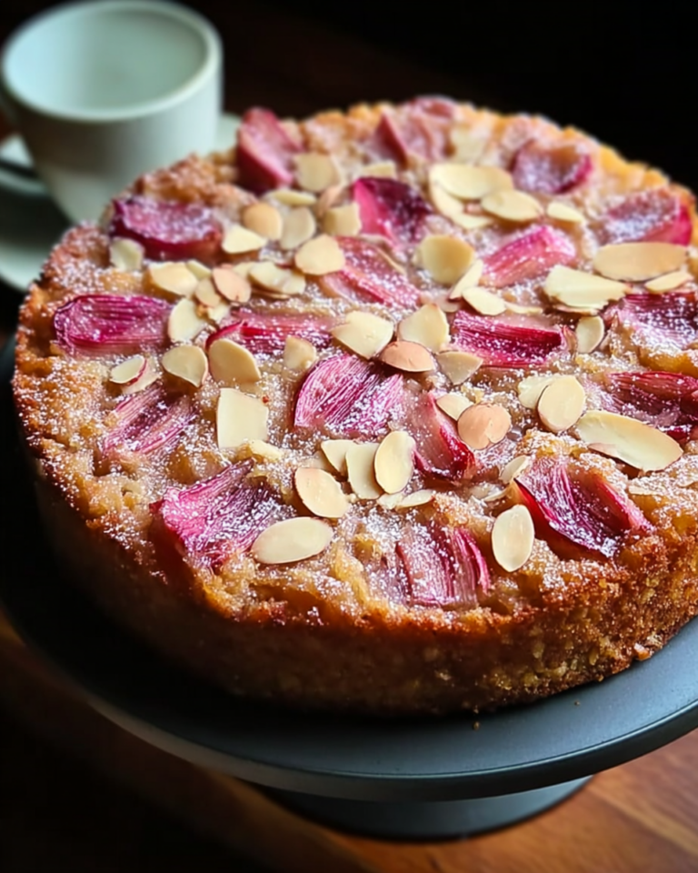 Delicious Rhubarb Almond Torte: Spring's Perfect Sweet Treat