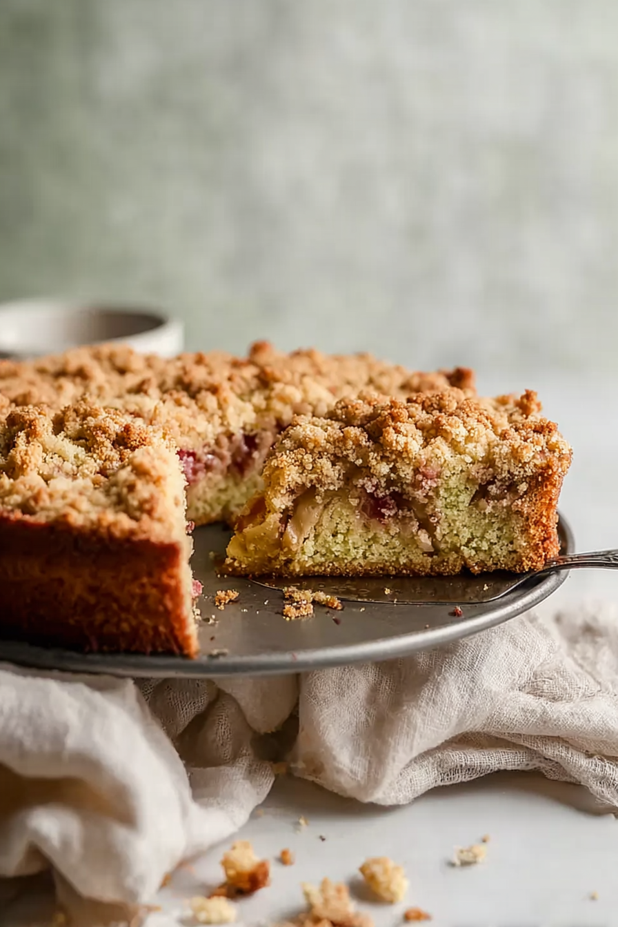 Keto Rhubarb Crumb Cake: Sweet, Low-Carb Baking 3 image 1777830145773