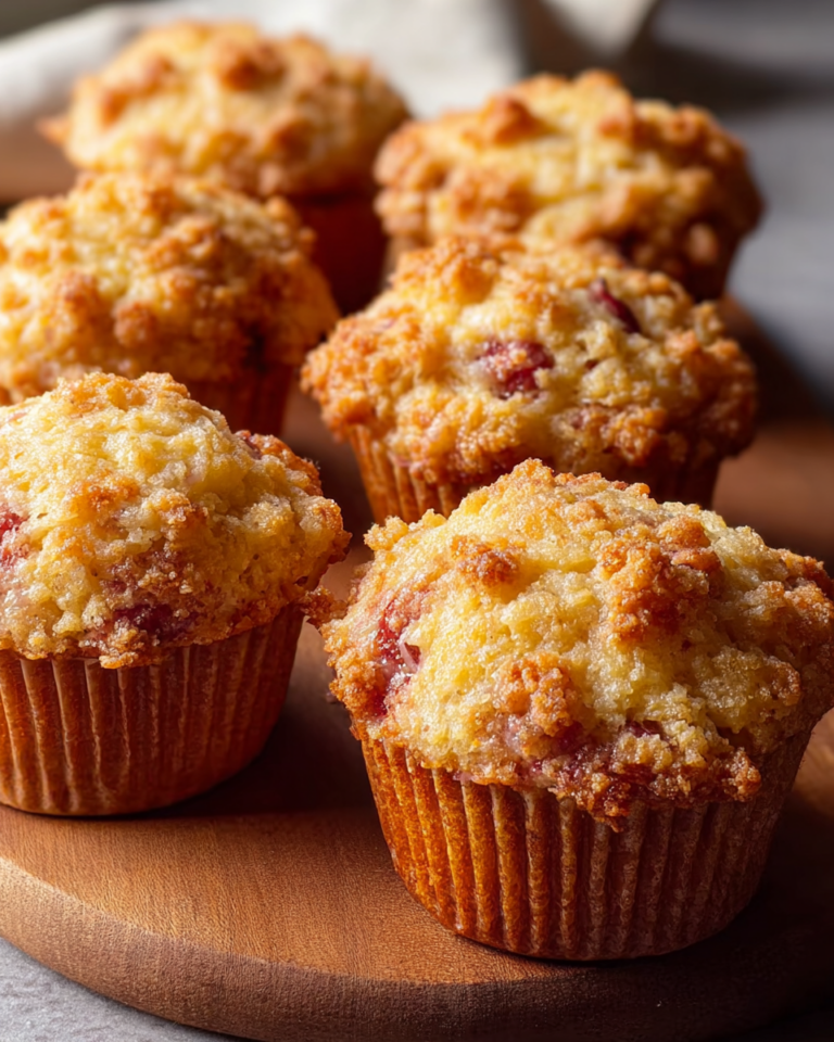 Rhubarb Muffins with Buttermilk Recipe