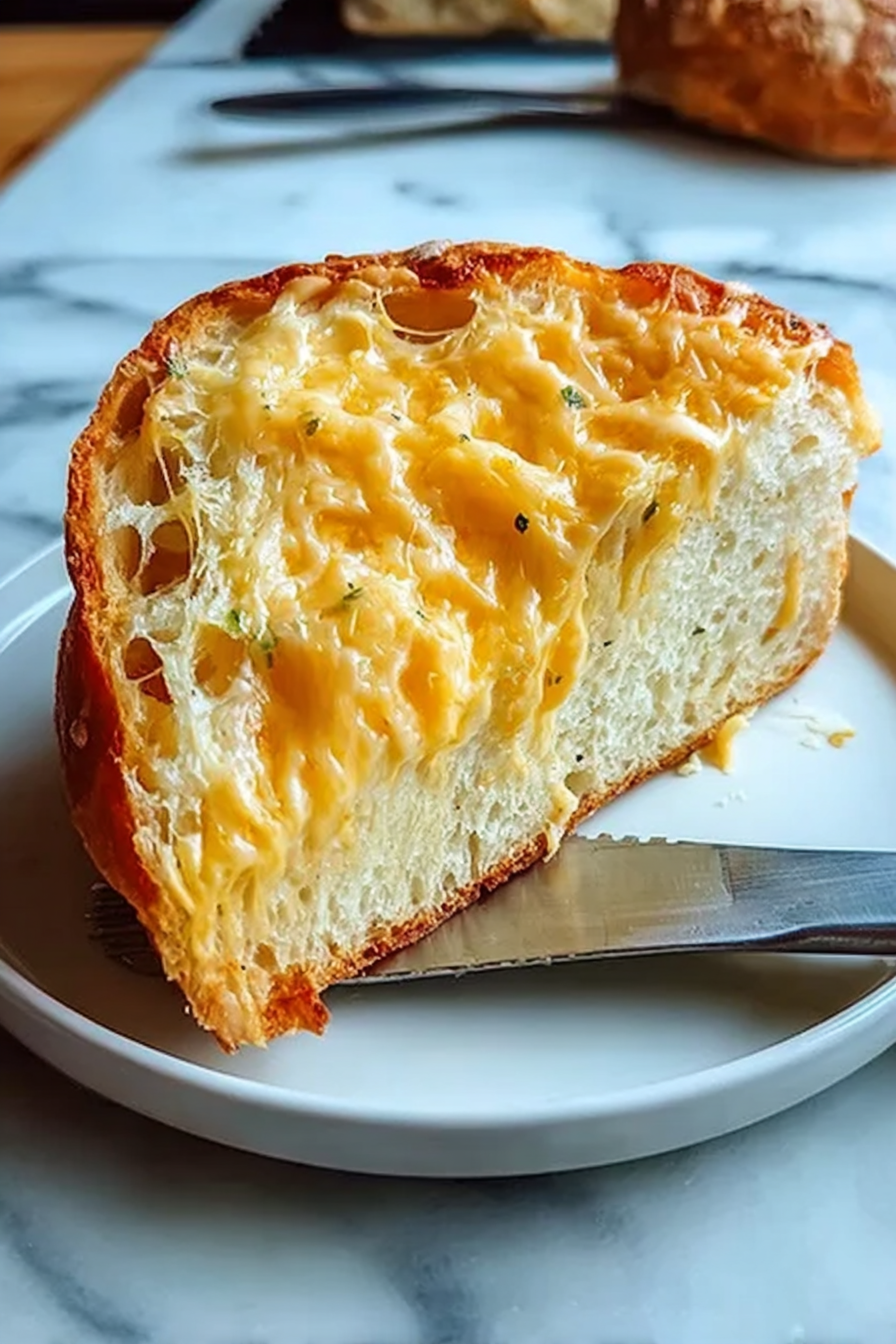 Cheese Bread Recipe: Homemade Loaves with Flaky Layers 3 image 1778175631016